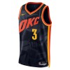 Dres Oklahoma City Thunder Josh Giddey Nike 2023-24 City Edition Crno Swingman